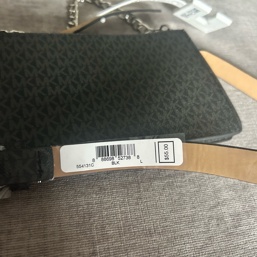 Black Monogram Crossbody Bag